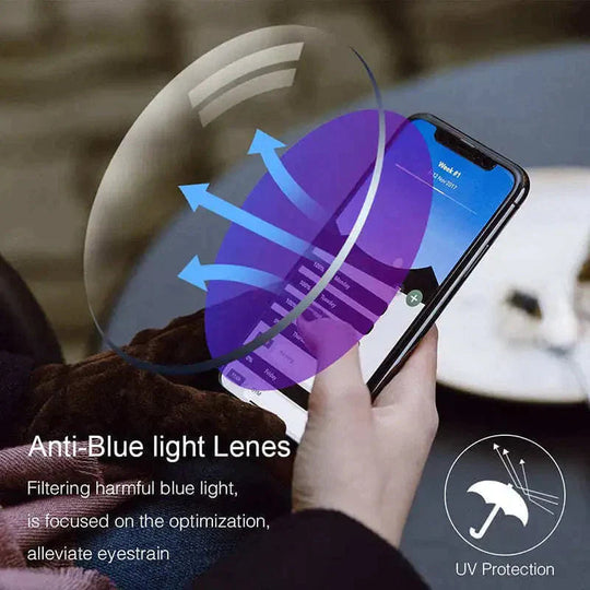 ✨Nieuwkomer✨Leesbril met hoge hardheid en bescherming tegen blauw licht voor dichtbij en veraf