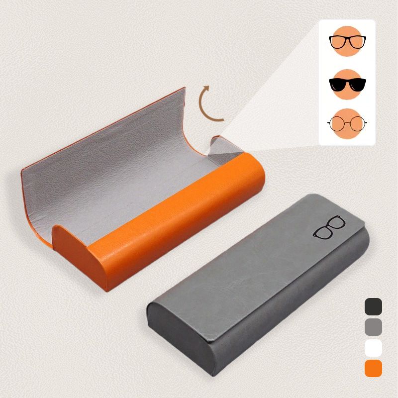 Minimalistisk harde skinnbriller