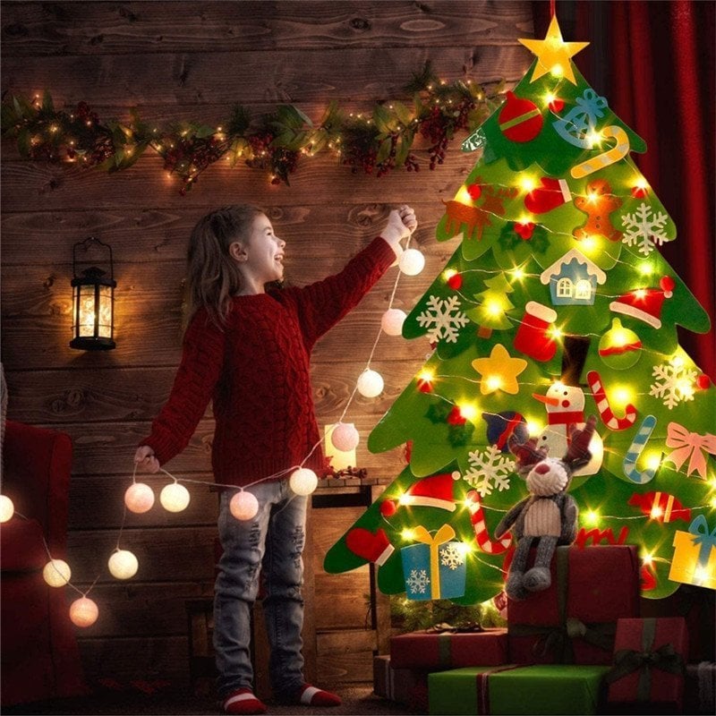 🎄Christmas Promotion 45% OFF🎁DIY Felt Christmas Tree Set