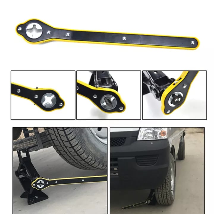 🔥Hot Sale 50% OFF🔧🛞Auto Labor-saving Jack Ratchet Wrench