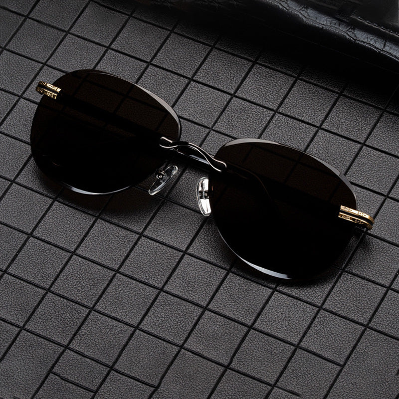Lunettes de soleil protectrices sans cadre pour hommes