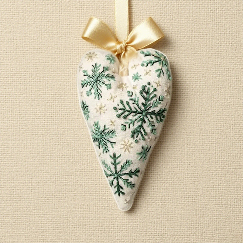 ✨New Arrival✨Heart-Shaped Hand Embroidered Christmas Kit