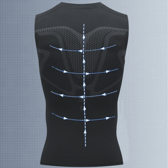 🔥40% OFF NOW! 💪 Ionic Shaping Vest – Compression & Cooling – Body Contouring & Sleeveless – Invisible Under Clothes 🕶️