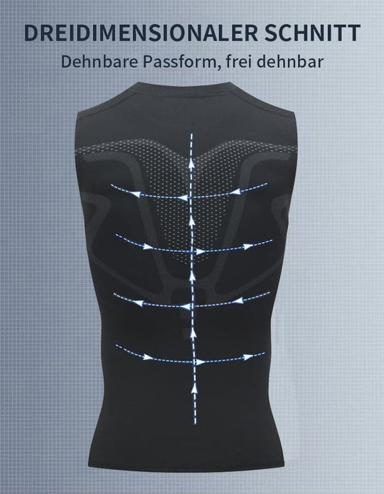 🔥40% OFF NOW! 💪 Ionic Shaping Vest – Compression & Cooling – Body Contouring & Sleeveless – Invisible Under Clothes 🕶️