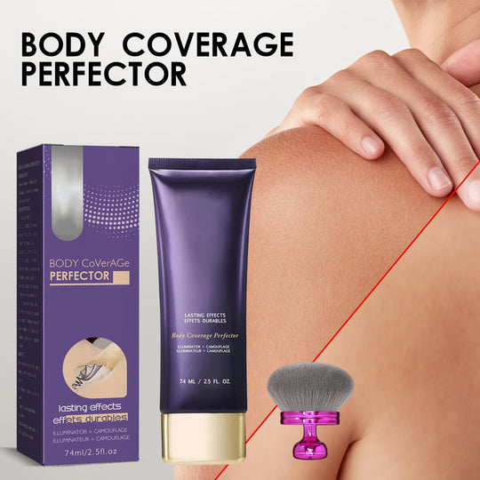 💜Free brushes💜Body Coverage Perfector – Waterproof, Lightweight & Flawless Body Makeup