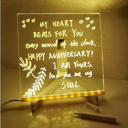 🏠 LIMITED-TIME 40% OFF! ✨LED Note BoardBuy 1 Get 7 Colour Pens For Free