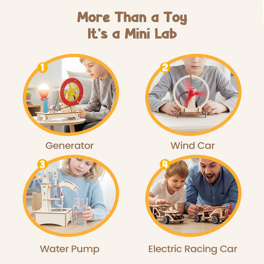 🔧 60% OFF NOW! 🧩 DIY Creative Handmade Tech Toys - Build & Learn with Electronic Components, Fun STEM Education for Kids 🚀📦