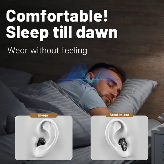 MSHUKCOE 2-in-1 Smart Wireless Earbuds - Bluetooth 5.4 Chip