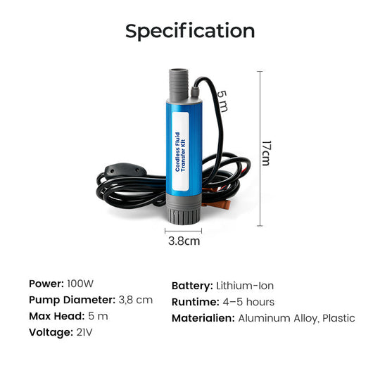 High-Power Oil & Water Pump Set