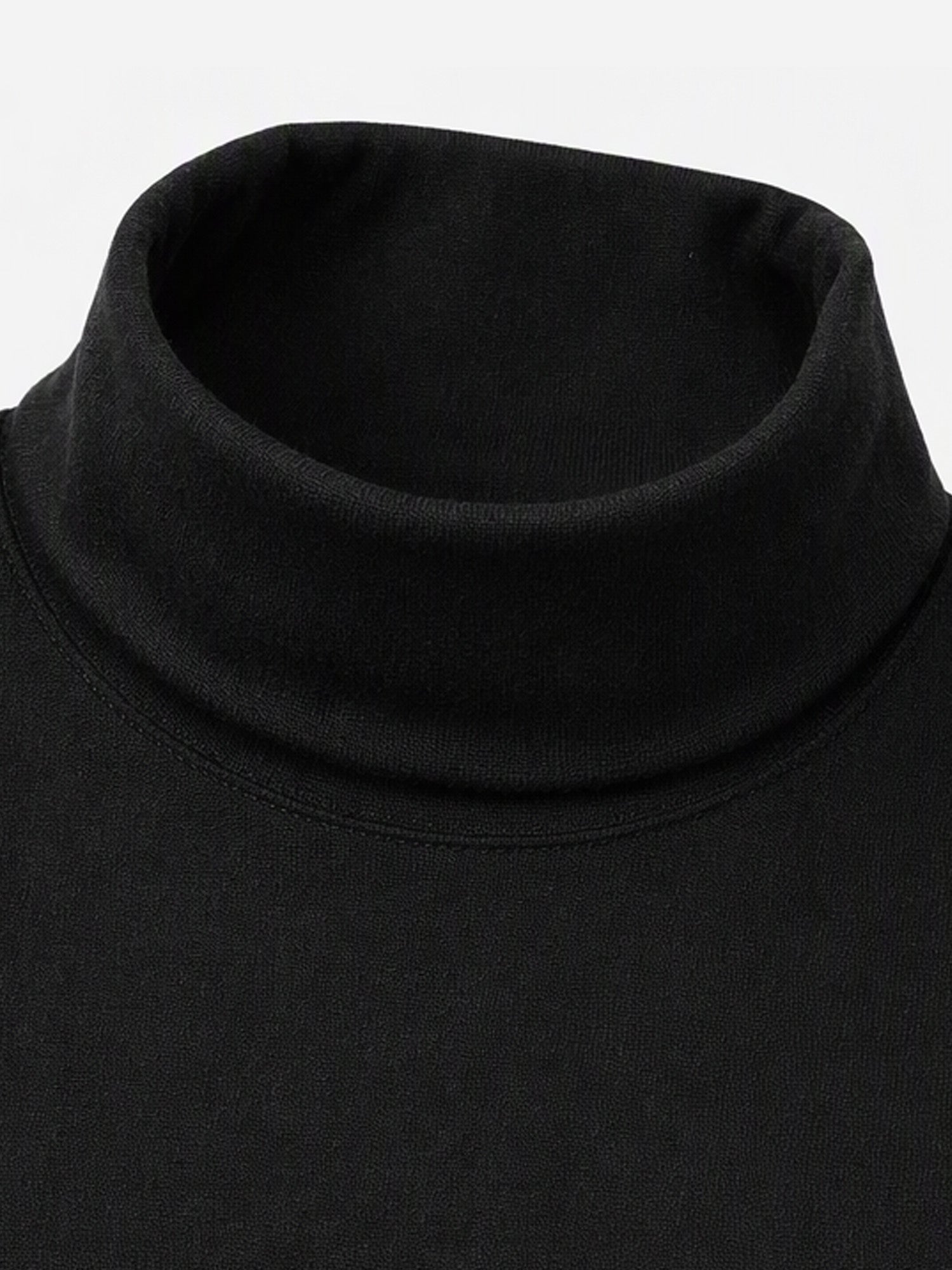 Men's Slim Fit Mock Turtleneck Top – Sleek, Stretchy, Modern Everyday Essential