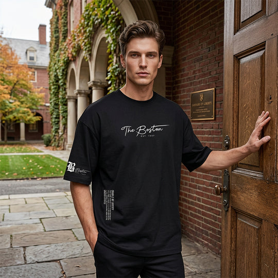 🥳SUMMER HOT SALE🥳Urban Cotton Blend Tee – From Day to Night
