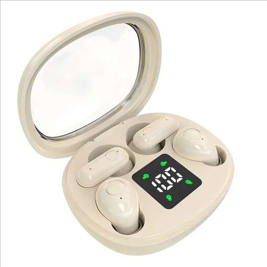 MSHUKCOE 2-in-1 Smart Wireless Earbuds - Bluetooth 5.4 Chip