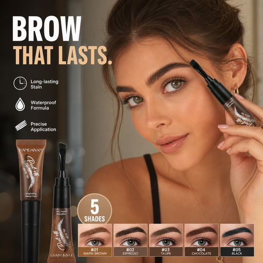 🏆Buy 1 Get 1 Free🔥50K+ SOLD!🎁Waterproof Brow Tint – Peel‑off, easy apply. Covers greys, shapes perfectly. A brow game changer!