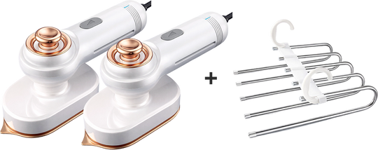 2026 HOT SALE🏆Steam Iron & Steamer 2-in-1 – Kills 99.99% mites & bacteria. 5s preheat, 150ml tank. Ceramic plate, even heat. Safe for silk to cotton. Your fabric care essential.