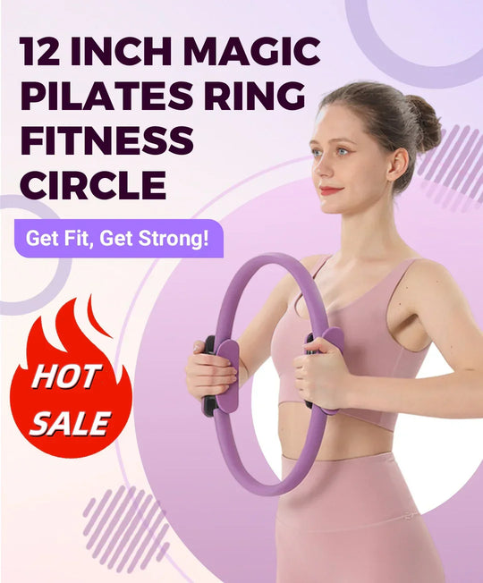 💪🌸Pilates Ring Fitness Trainer | Toning Ring for Core, Arms & Legs