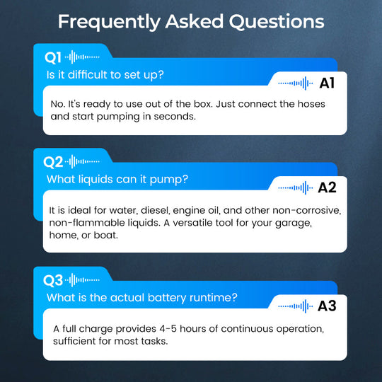 High-Power Oil & Water Pump Set