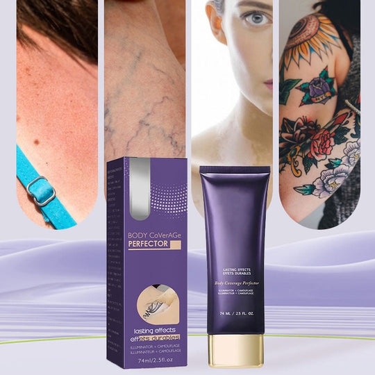 💜Free brushes💜Body Coverage Perfector – Waterproof, Lightweight & Flawless Body Makeup
