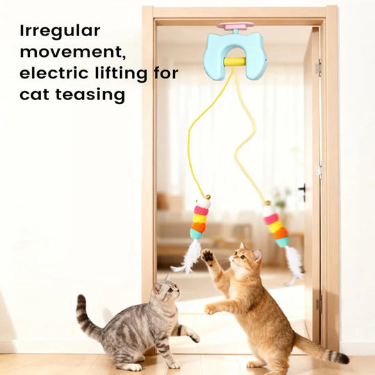 BUNGEE™ THE AUTOMATIC YO-YO TOY THAT DRIVES CATS WILD