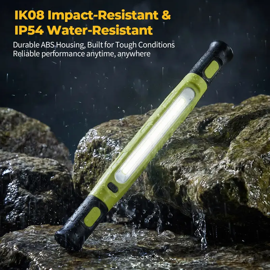 📢📢40% OFF !! ⏰3000LM LED Work Light – Magnetic + hook, 5200mAh battery, 360° rotation. Type‑C fast charge. Bright as day anywhere! 🔋✨