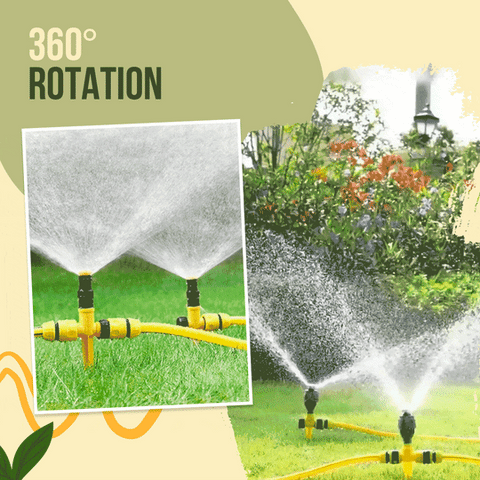 Hot Sale 49% OFF Stainless Steel Rotary Irrigation Tripod Telescopic Support Sprinkler