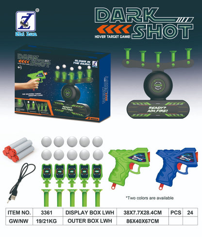 🎅Jualan Xmas - DISKAUN 50%.🎄Latihan Sasaran Menembak Set Pistol Mainan Kanak-kanak Menembak