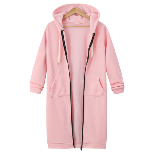 📢📢This Week's Special Price:￡19.99!!🔥✨Women's Casual Zip up Fleece Hoodies Tunic Sweatshirt