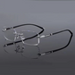 ✨Sapphire high hardness ✨Anti blue progressive Far And Near Dual-Use Reading Glasses