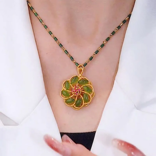 ✨Hadiah Hari Valentine✨——Butang Berkat dan Keselamatan Jade Hetian