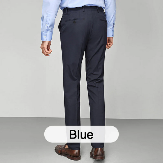 Business Casual Dress Pants with Adjusting Elastic Band