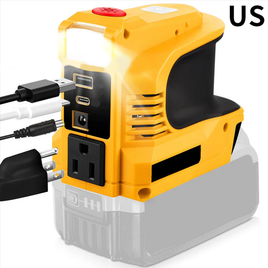 ⚡Compact DC to AC Inverter - Suitable For Cars, Motorhomes, Outdoor