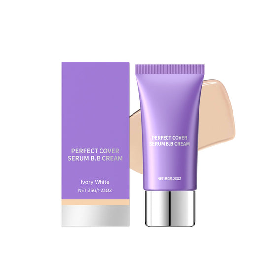 ✨LIMITED SALE BUY 1 GET 1 FREE!!✨Perfect Cover Serum BB Cream | Anti-Aging Tinted Moisturizer with Bifida & Superfoods | Glass Skin Foundation