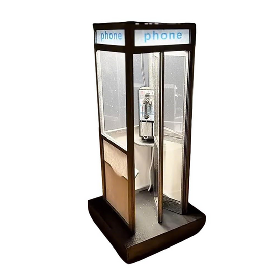 ✨Vintage Phone Booth Ambient Lamp