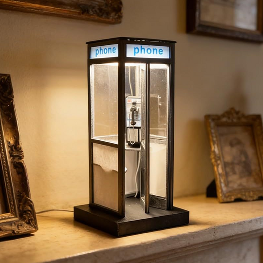 ✨Vintage Phone Booth Ambient Lamp