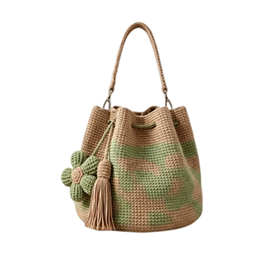 🔥2026 HOT SALE🔥【Limited Offer】50% Off ✨Crochet Bucket Bag for Women——One tote. Endless summer vibes.🌼