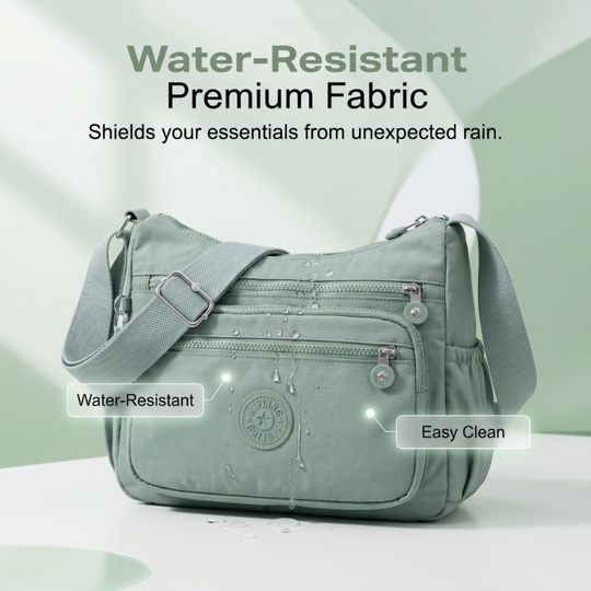 ⏳Time-Limited Special 40% Off⏰Lightweight Multi-Pocket Nylon Crossbody Bag – Lightweight, Water-Resistant & Perfect For Everyday Adventures 👜