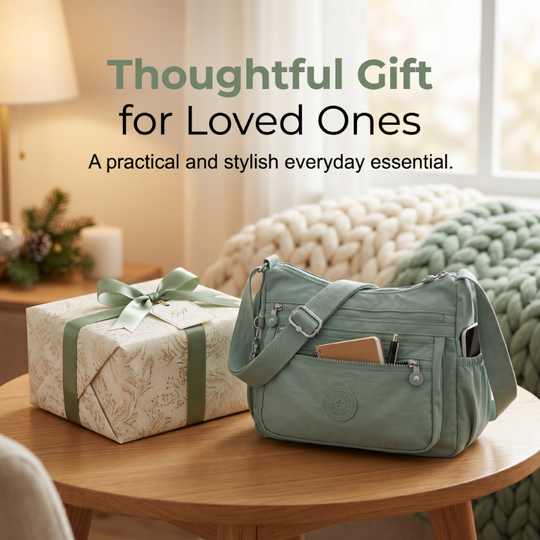 ⏳Time-Limited Special 40% Off⏰Lightweight Multi-Pocket Nylon Crossbody Bag – Lightweight, Water-Resistant & Perfect For Everyday Adventures 👜