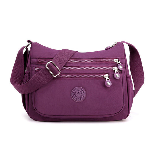 ⏳Time-Limited Special 40% Off⏰Lightweight Multi-Pocket Nylon Crossbody Bag – Lightweight, Water-Resistant & Perfect For Everyday Adventures 👜
