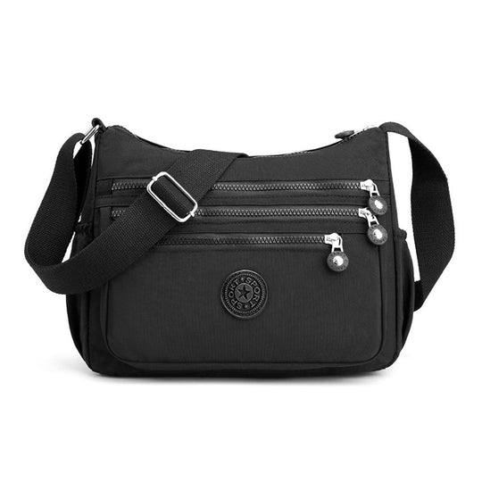 ⏳Time-Limited Special 40% Off⏰Lightweight Multi-Pocket Nylon Crossbody Bag – Lightweight, Water-Resistant & Perfect For Everyday Adventures 👜