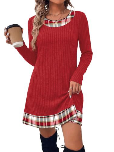 ❄️✨New Arrivals-Women's Long Sleeve Sweater Dress