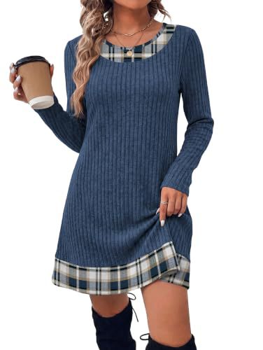 ❄️✨New Arrivals-Women's Long Sleeve Sweater Dress