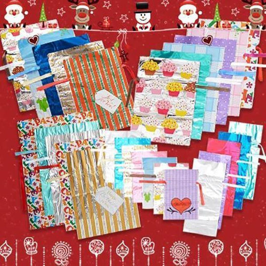 🎁Beg hadiah Krismas dengan tali serut
