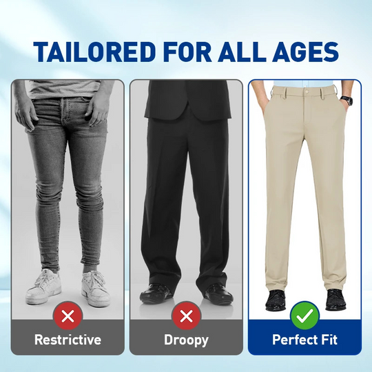 ✨New Arrival✨Breathable and comfortable men's stretch casual trousers