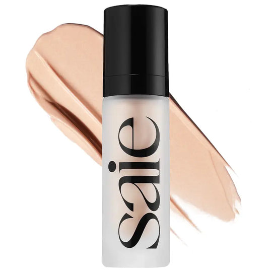 Saie Glowy Super Gel - Hydrating Makeup Primer and Illuminating Glow Serum Enriched with Vitamin C