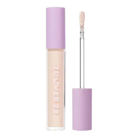 💜Tower 28 Swipe Serum Concealer 💜- Hydrating Medium-Full Coverage Concealer + Under Eye Brightener - Skin Care Infused Makeup with Hyaluronic Acid + Soothing Centella - 2.0 Fair/Neutral Cool (0.22 oz)