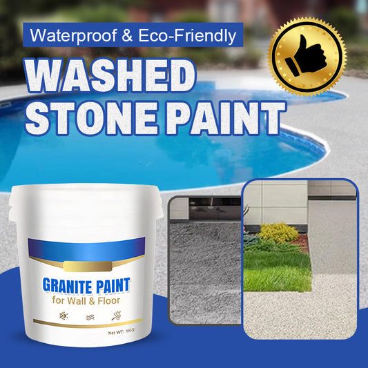 ✨New Arrival✨Waterproof Eco-Friendly Resin Washed Stone Paint