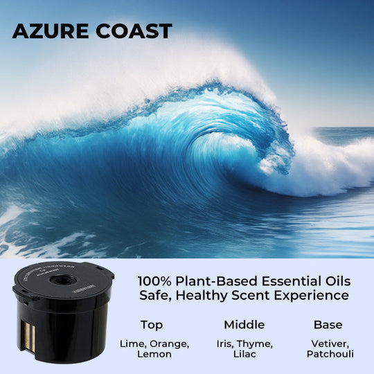 ☁️2025 Cloud Mist Car Diffuser - Auto On/Off with 30-Day USB-C Battery & 1 Refill = 1 Year Freshness