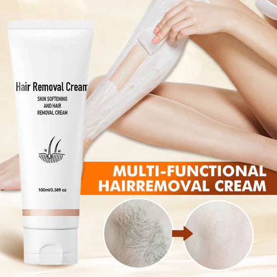 Multipurpose, aromatic hair removal cream with a gentle formula
