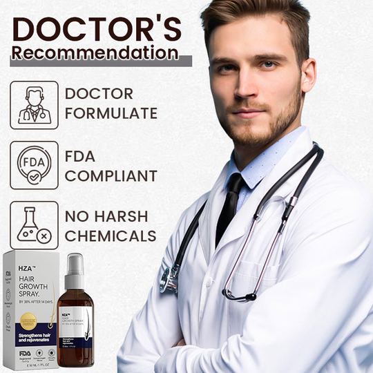 🖤Black Friday Sale:40% OFF🖤 HZA™ Natural Hair Regrowth Spray