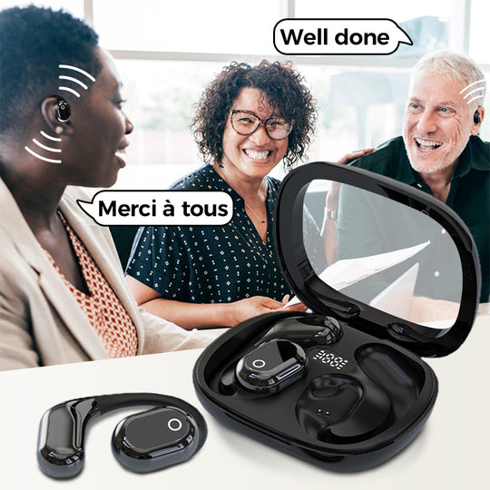 🎧🎅Tidlige juleudsalg - 50% RABAT🔥AI-stemmeoversættelse Bluetooth-øretelefoner