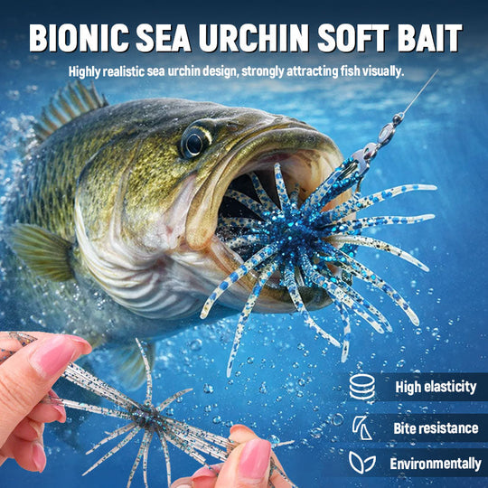 ✨Limited 40% Discount🐟 Bionic Sea Urchin Soft Lure